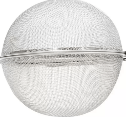 Tea Strainer Infuser Mesh Tea Balls, Stainless Steel Tea seeped strainers Infuser Filter Loose Leaf Teas Soup Seasoning Balls Fruit Squeeze Diffuser Herbal Spice (2 Pcs, Big) - Image 3